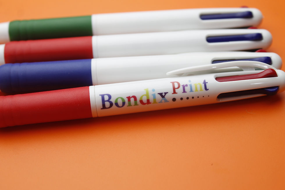 Thumbnail: 4 in 1 multi ink pen white barrel