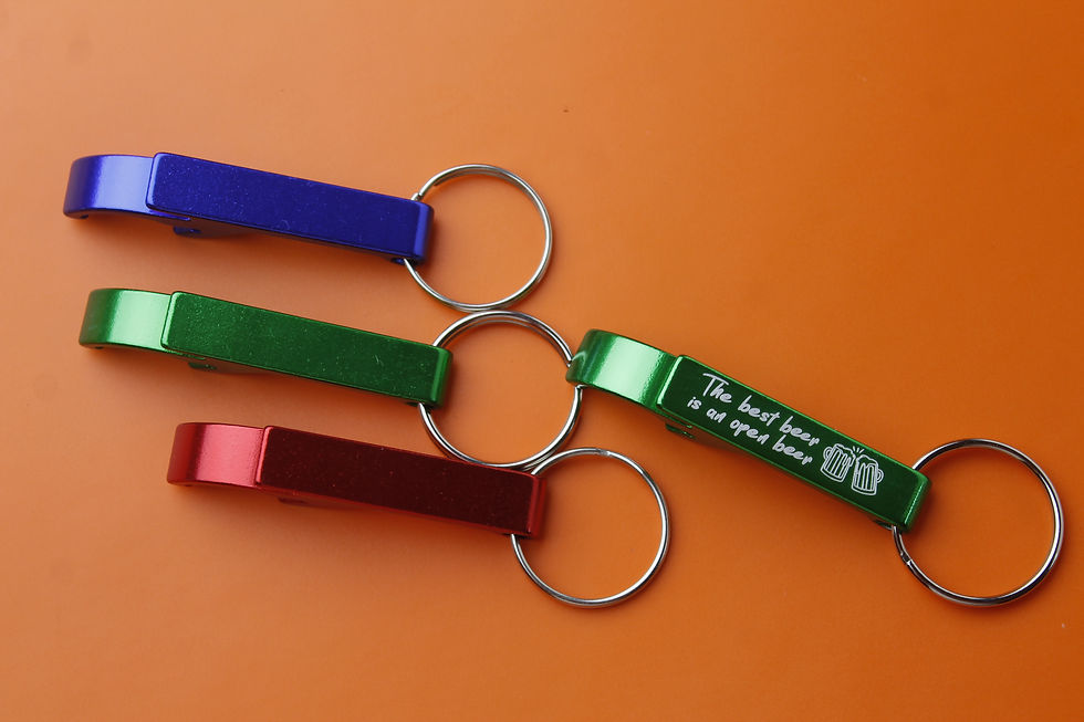 Thumbnail: Bottle opener keyring classic no3 smaller