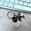 Thumbnail: Personalised Engraved Plane metal keyring with any photo charm, xmas gift