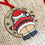 Thumbnail: Personalised Funny Christmas Bauble | Cheeky Santa Bum Ornament |Decoration