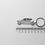 Thumbnail: Car shape(SUV)metal keyring