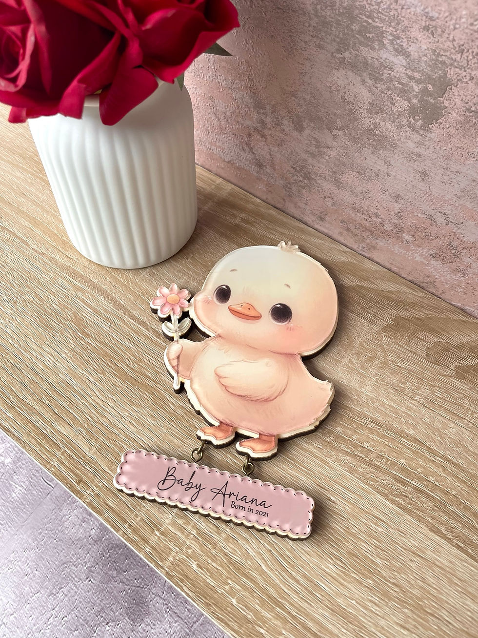 Thumbnail: Animals nursery wall decor, Baby Duck, Baby Chicken, Baby Animal, Children's wal