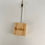 Thumbnail: Personalised Wooden photo or memo holder, wooden engraving