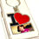 Thumbnail: Custom Keyring | Photo Keyring | Personalised keyring I Love You