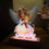 Thumbnail: Personalised Night Light, Led Lamp Battery operated with Angel design and Name