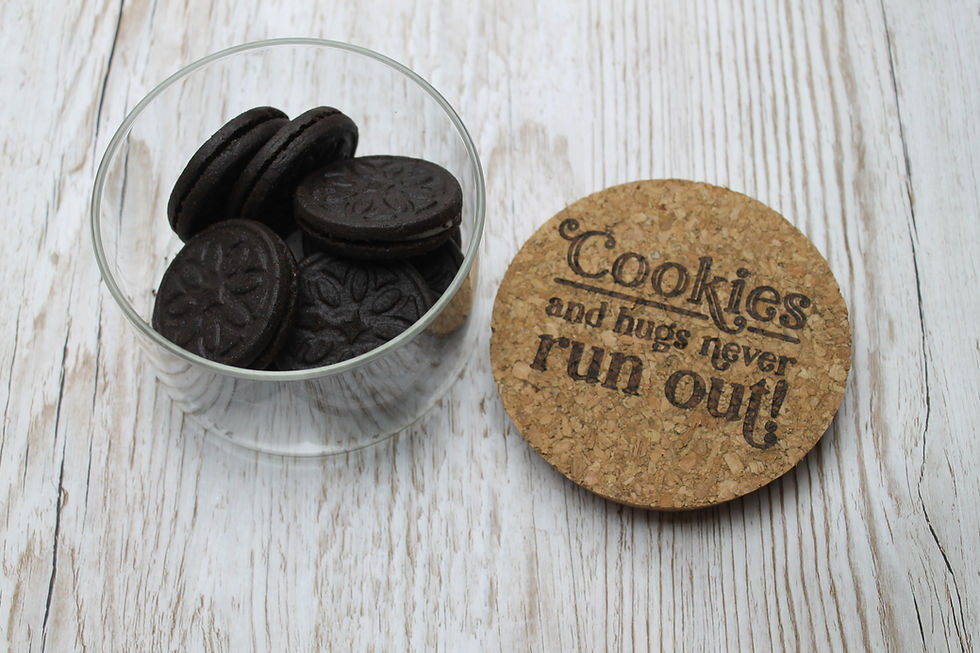 Thumbnail: Custom Glass pot with cork lid | Custom glass jar
