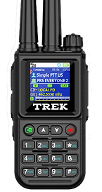 This is the TREK Radio from SimplePTT with POC, VHF, UHF and Phone calling capable. Click on the image to see it in the store.