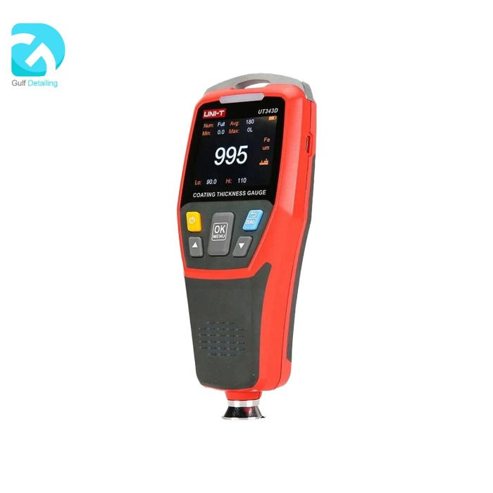 Thumbnail: Uni-t UT343D Coating Thickness Gauge Grey/Red 153.5 x 64.5 x 41mm