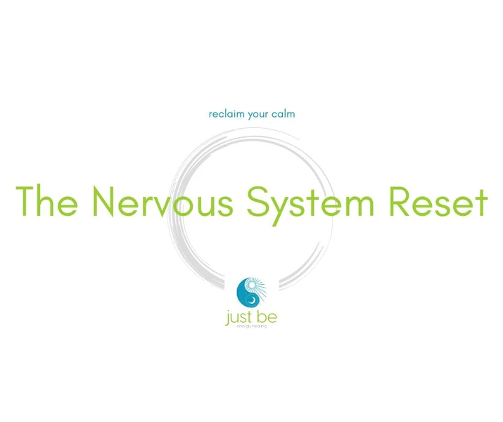 circle with just be logo and resonant radiance text