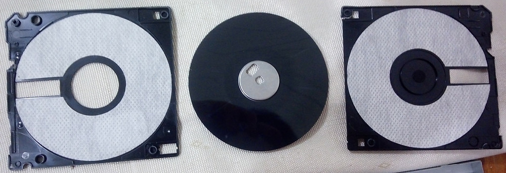 Disquete aberto