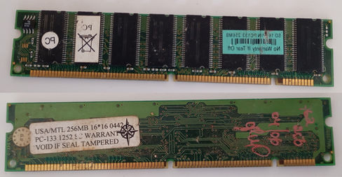 O Passado - SDRAM SDR (o divisor de águas)