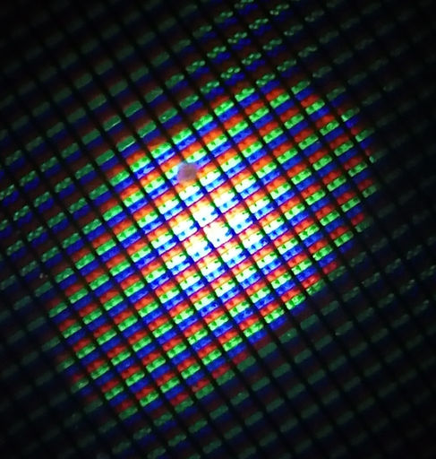 Óptica - Geometria de Pixel e os Filtros de Cores