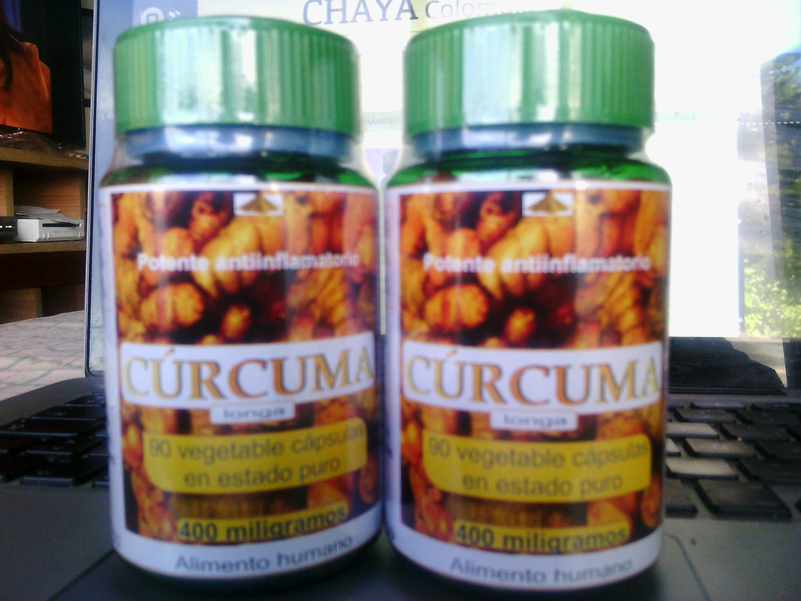 CURCUMA  2 frascos
