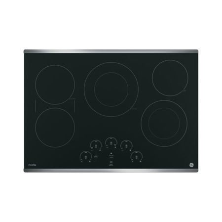GE Profile 30-in. Electric Cooktop, 5 Burners, PP9030SJSS