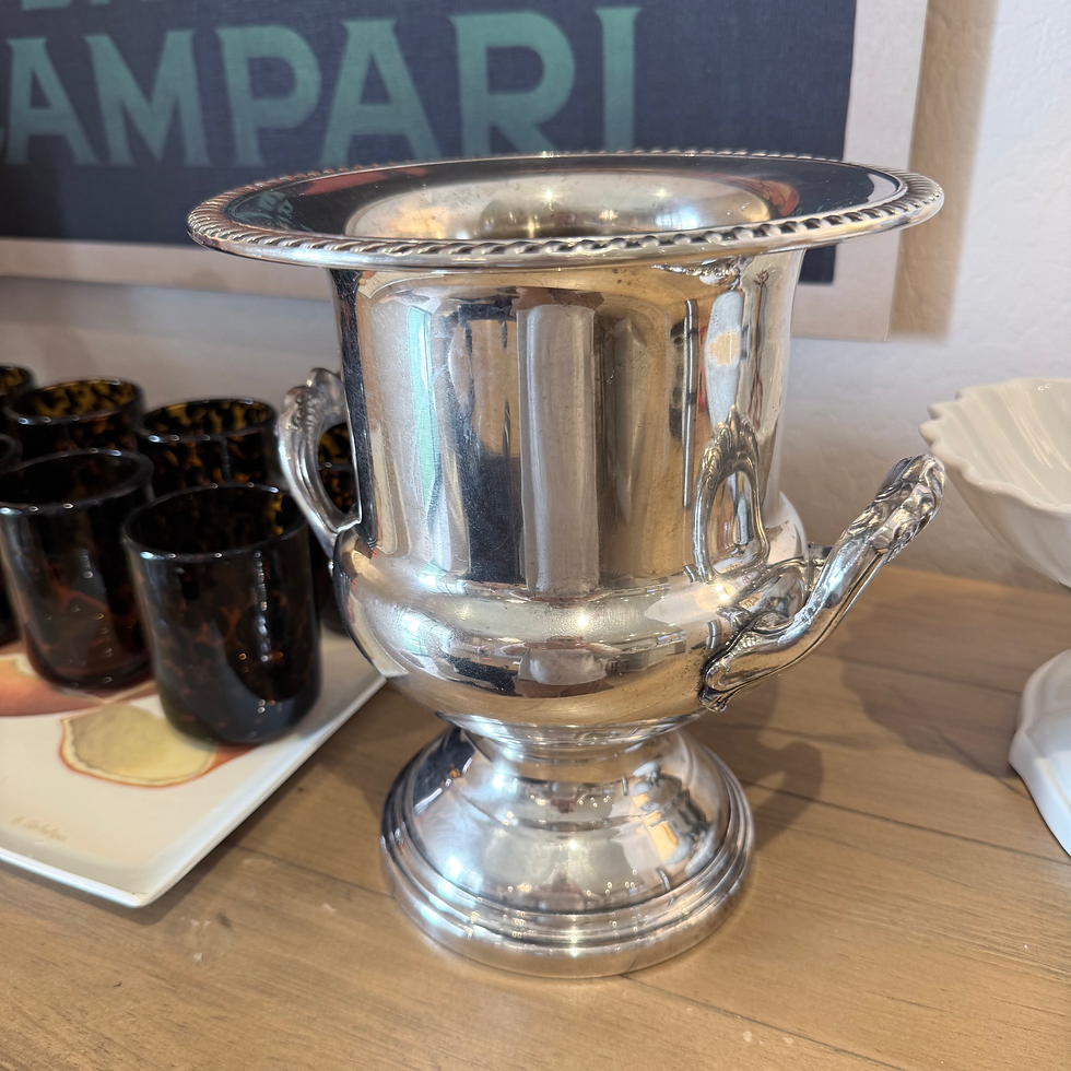 Thumbnail: Vintage Leonard Silverplate Champagne Bucket