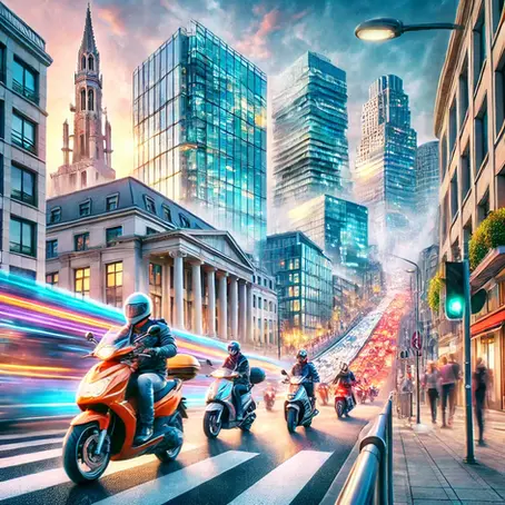 La Mobilité en Deux-Roues à Bruxelles : Une Solution Efficace pour Éviter les Embouteillages.