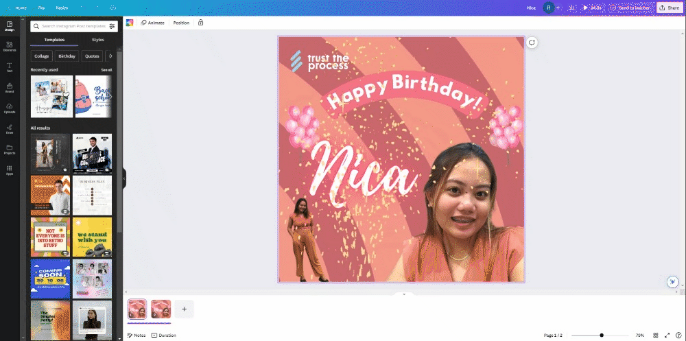 HBD Nica
