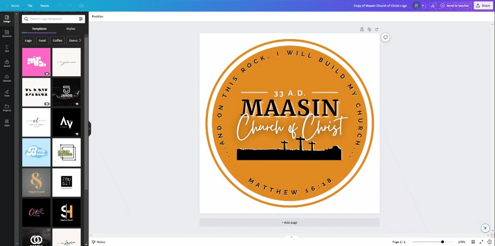 Maasin COC Logo