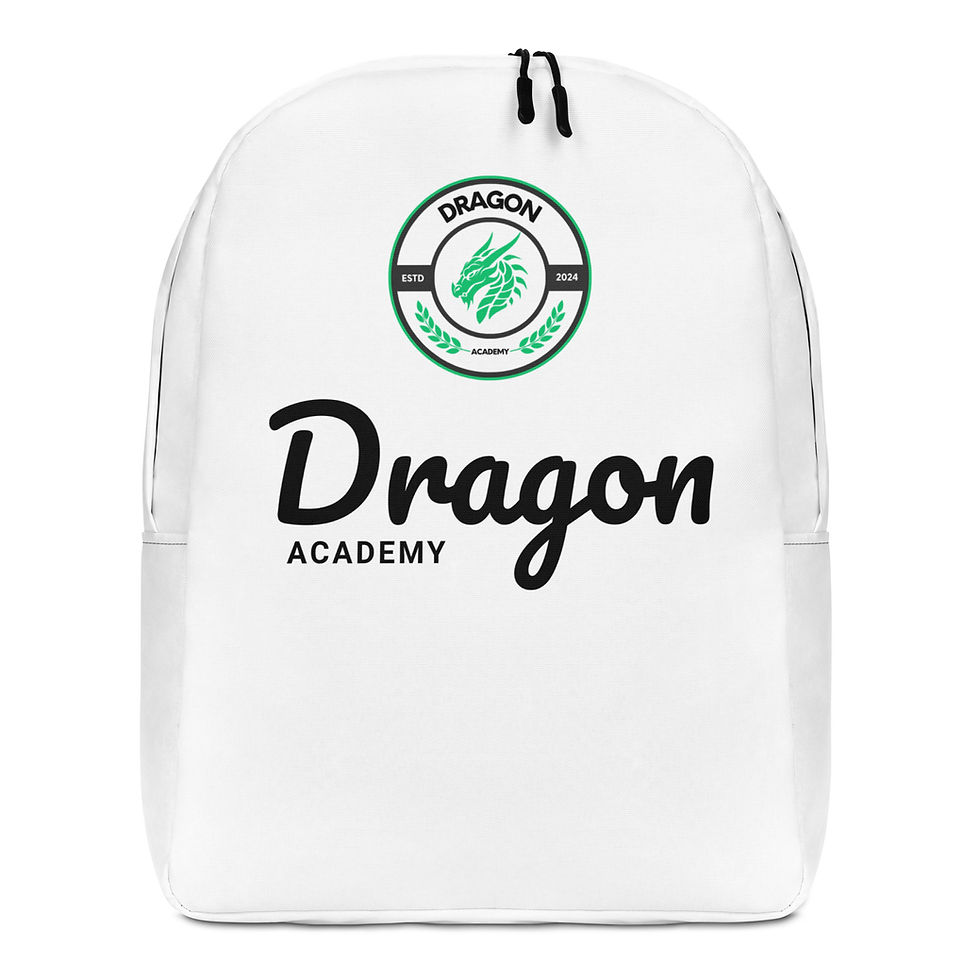 Dragon Academy Backpack – White