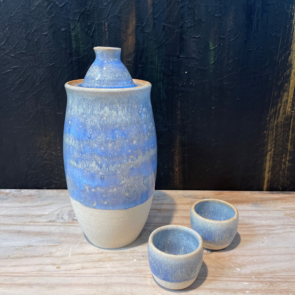 縮圖：Handmade Sake warmer set 