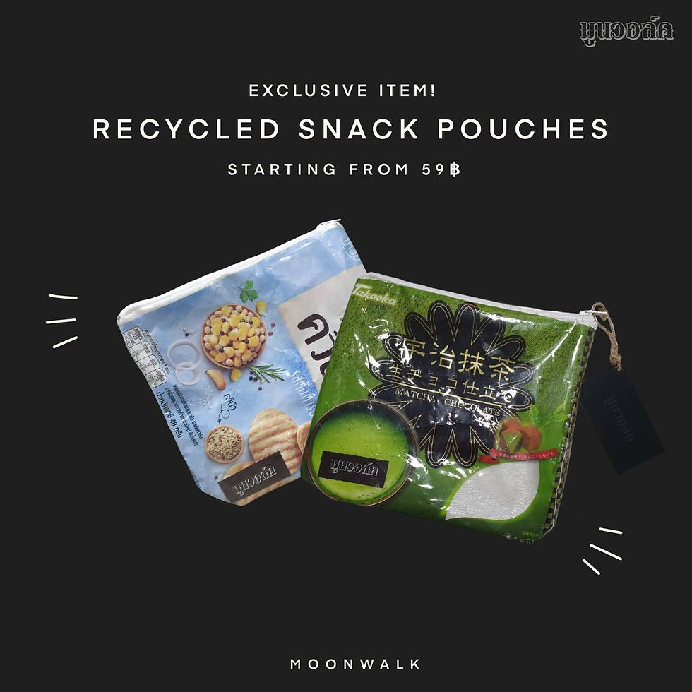 Recycled Snack Pouches
