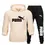 Thumbnail: New autumn and winter men's pullover hoodie + pants 2-piece fashionable and tren
