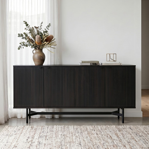 Linear In Store Room Modern Black Linear Storage | fuurn.com