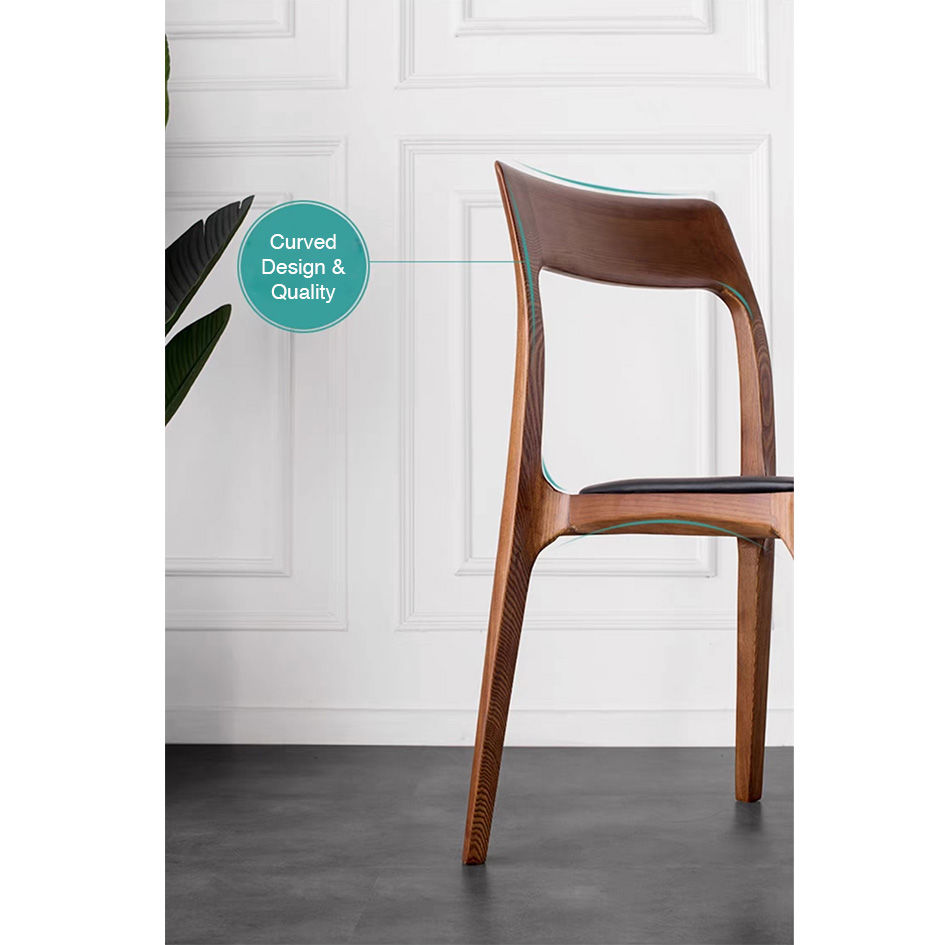 Thumbnail: Stackable Ash Wood Chair