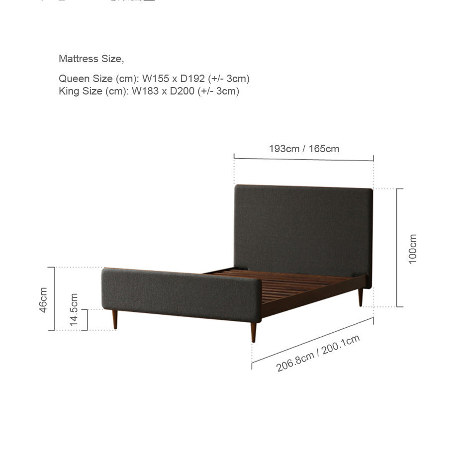 Thumbnail: Novalis Bed Frame