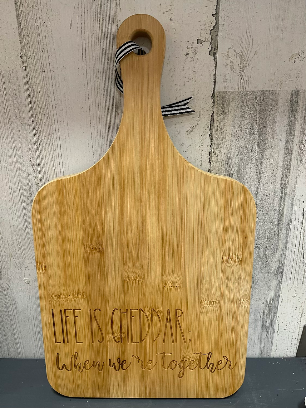 Thumbnail: 18” Bamboo Cheese Boards