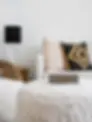 vacation-rental-living-room-marshall-speaker-detail-sarasota.webp