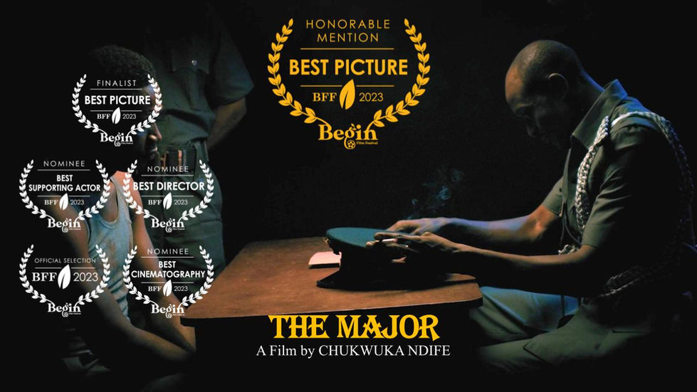 SOTU Creative responsive website design and logo development for Begin Film Festival.