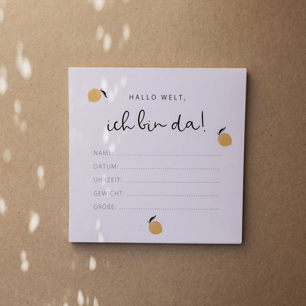 Fröhliche Meilensteinkarten mit Zitronendesign – Kreative Karten zur Feier jedes besonderen Moments, mit einem erfrischenden