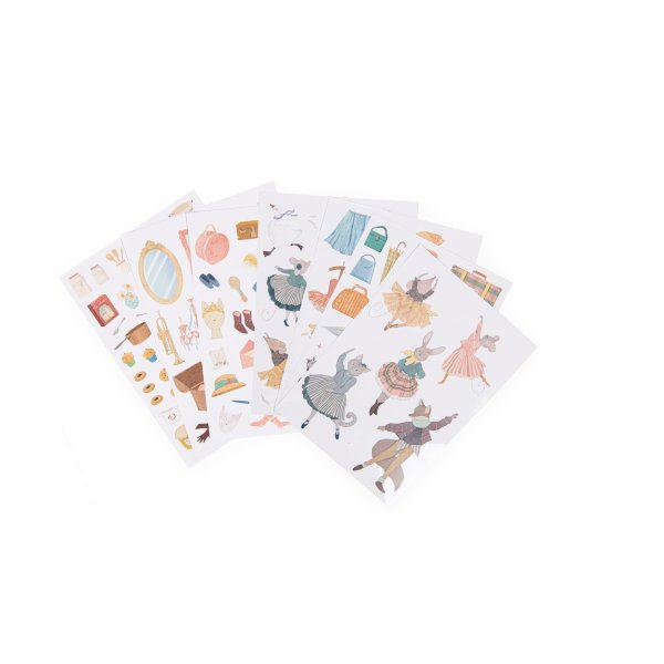 Miniaturbild: Moulin Roty - Malbuch Tanzschule 170 Sticker