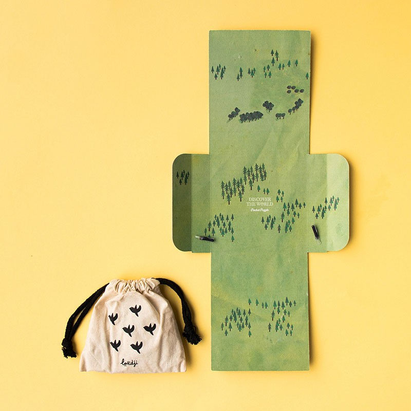 Miniaturbild: Londji Weltkarten-Puzzle für Kinder, mit detaillierter, bunter Darstellung der Welt, ideal für spielerisches Lernen und geogr