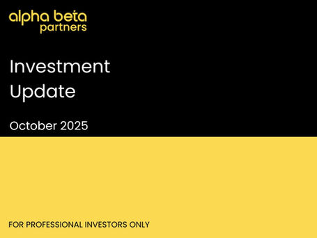 Investment Update October 2025