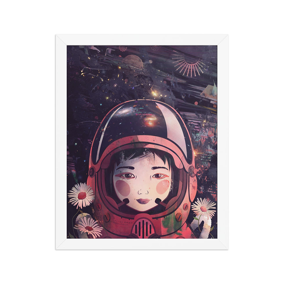 Thumbnail: "Refraction" (2016) Framed Print