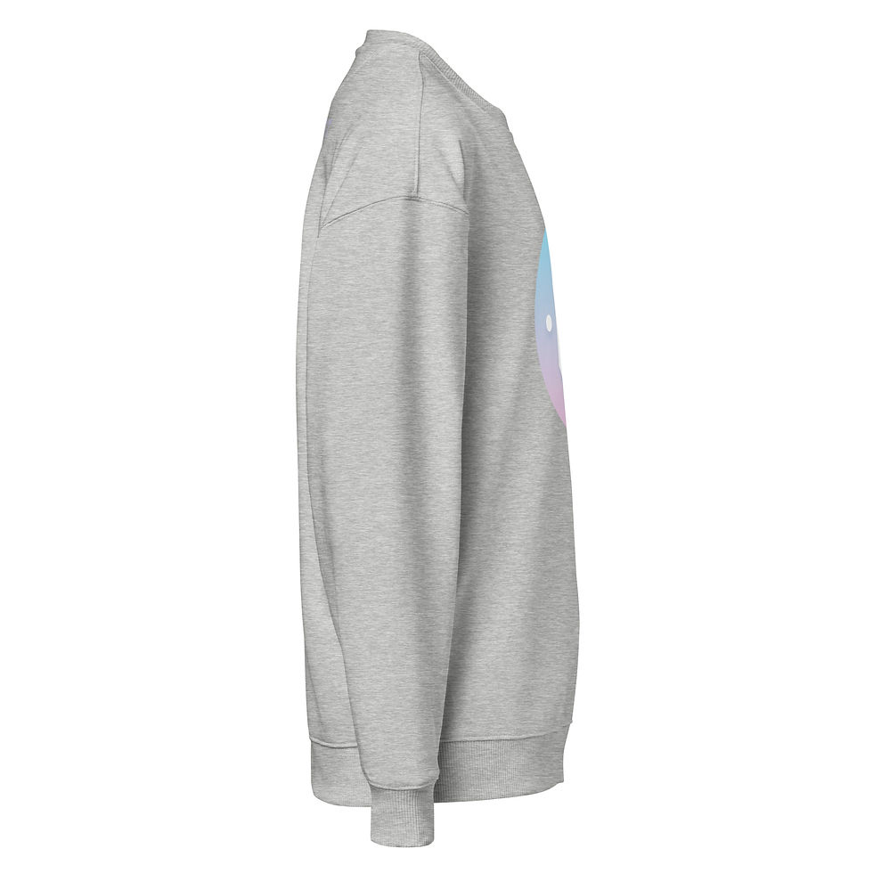 Thumbnail: Love is Art - "Ghostie" Oversized Sweatshirt