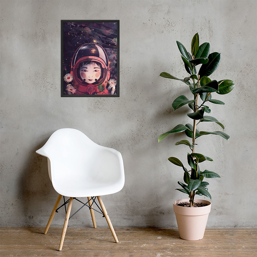 Thumbnail: "Refraction" (2016) Framed Print