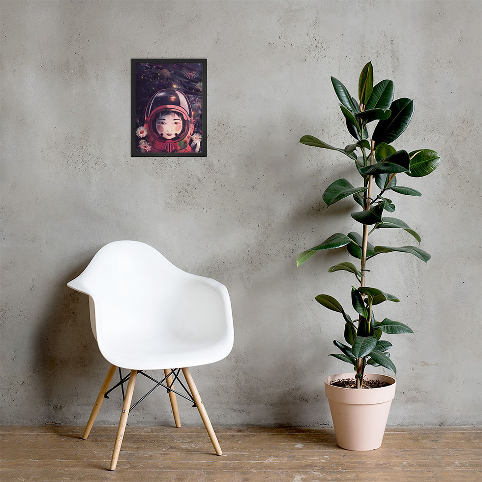 Thumbnail: "Refraction" (2016) Framed Print