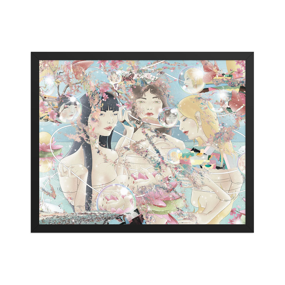 Thumbnail: "Fate" (2025-2026) Framed Print