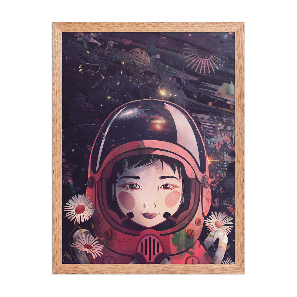 Thumbnail: "Refraction" (2016) Framed Print
