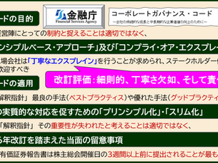 コーポレートガバナンス・コードの冒頭の要点を解説したイラスト