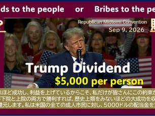 Trump Dividend 配当or賄賂《№40》