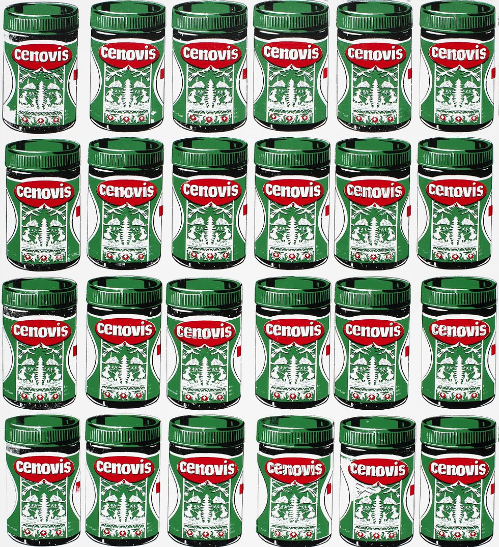 N°1573, 24 Cenovis, 2022, 100x80 cm, sérigraphie sur toile.