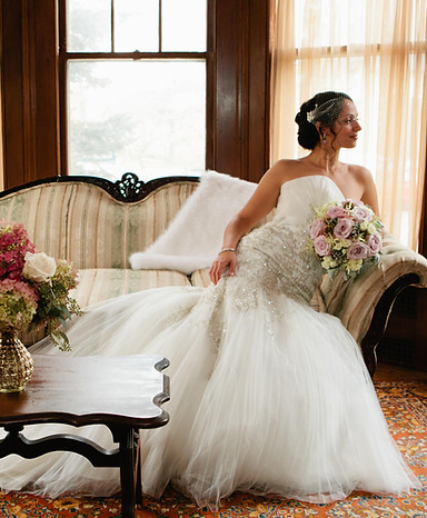 Boutique Wedding Bride at the Black Swan Inn