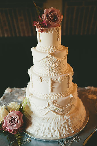 Wedding Cake at the Black Swan Inn