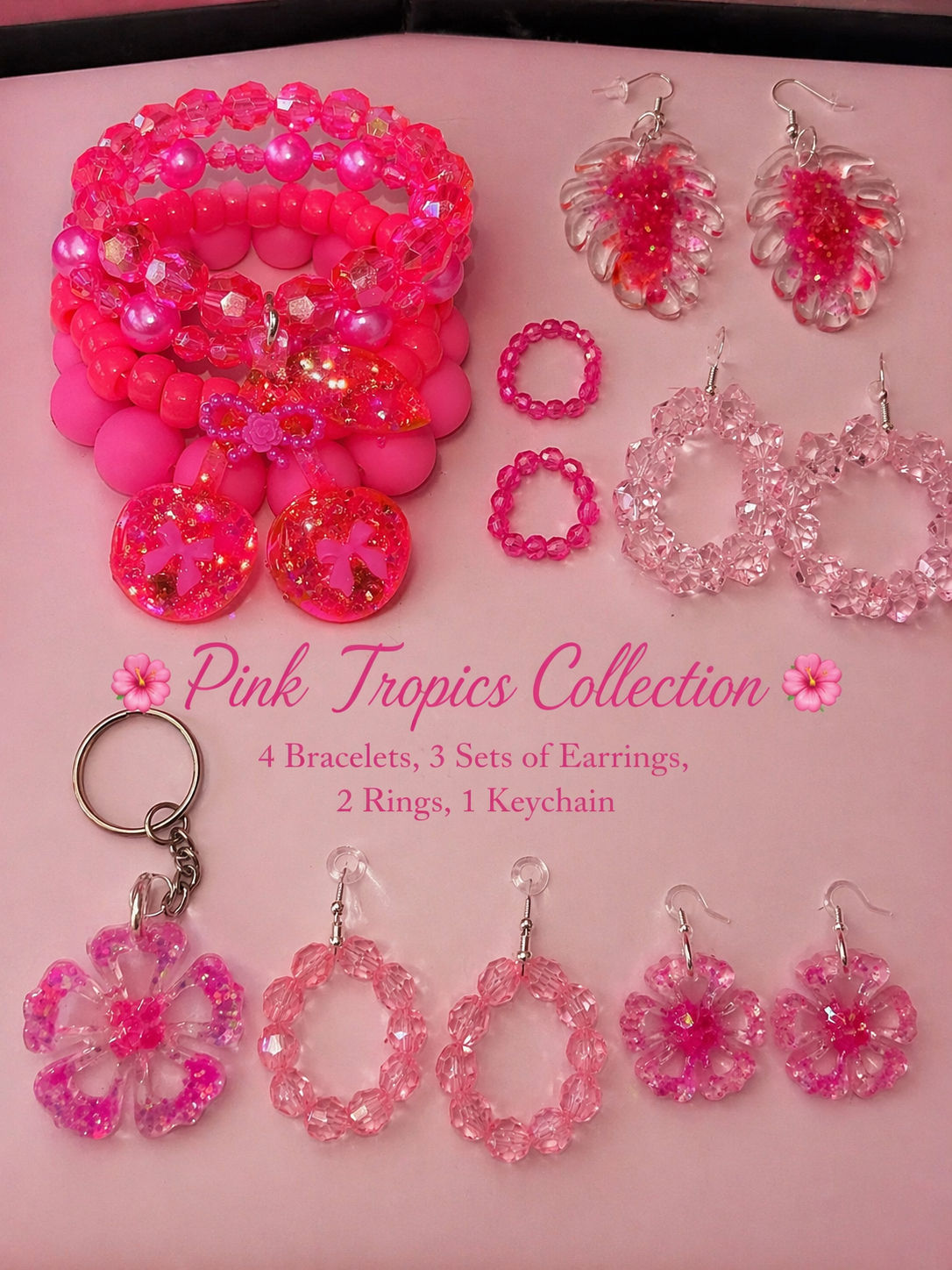 PINK TROPICS COLLECTION SET🌴💕