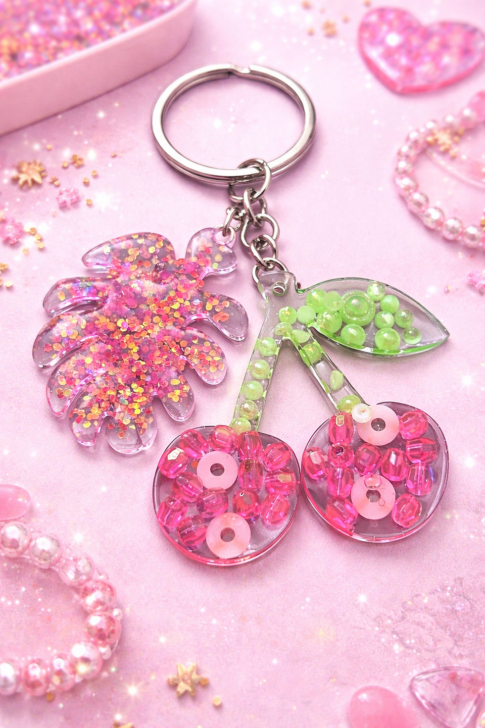 Thumbnail: 3 piece Pink Tropics Bundle Set 