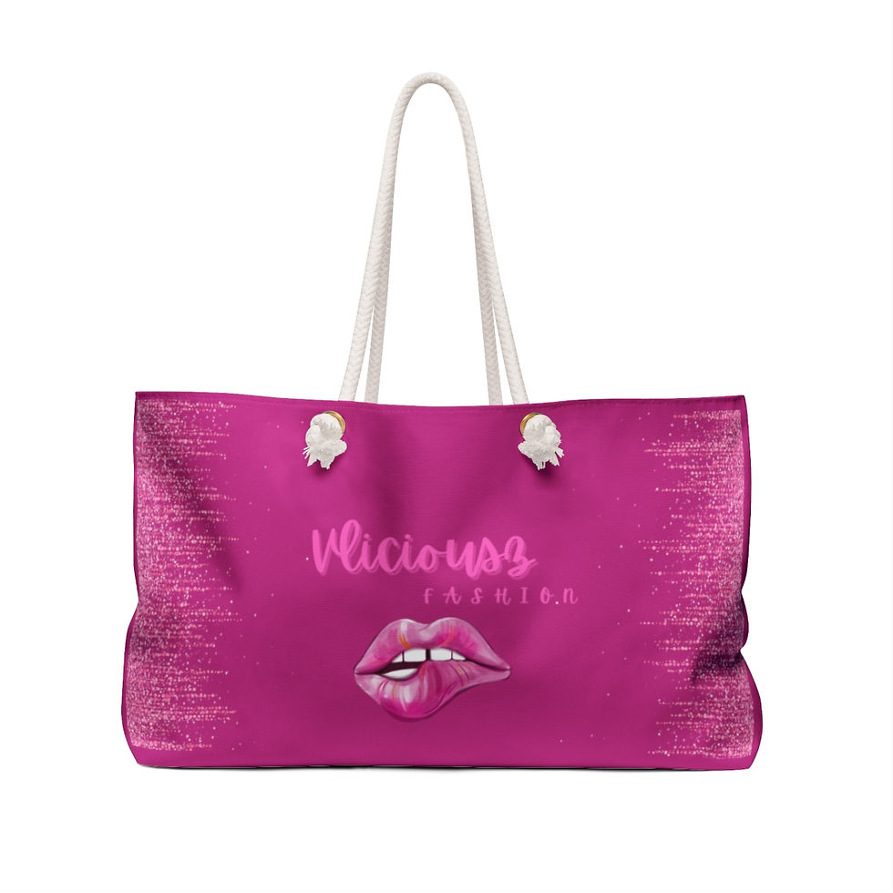 Thumbnail: Vliciousz Pink Weekender Bag